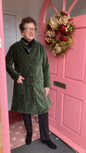 Load image into Gallery viewer, The Melissa Coat Leopard Green