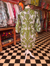 Load image into Gallery viewer, Langston shirt dress - Green tiger king print