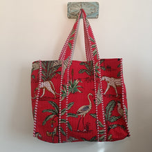 Load image into Gallery viewer, Jaipur Tote bag - red