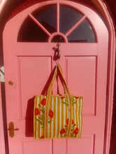 Load image into Gallery viewer, Jaipur tote bag with zip