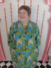 Load image into Gallery viewer, Langston shirt dress duck egg blue