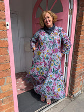 Load image into Gallery viewer, The Bloomsbury kaftan - Inky grey