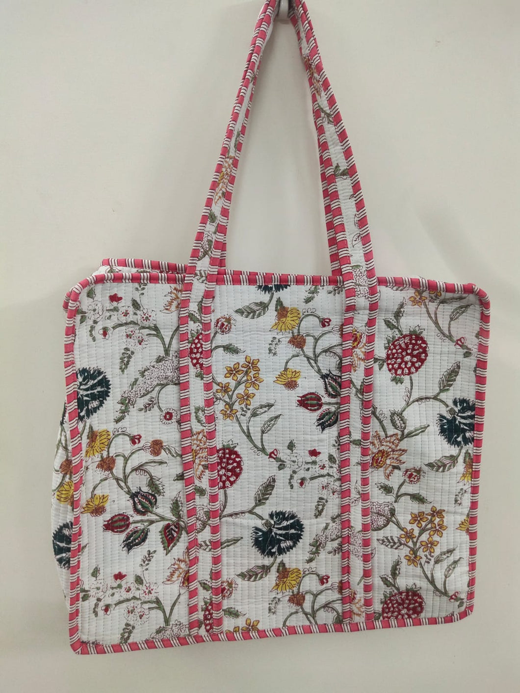 Jaipur tote bag with zip