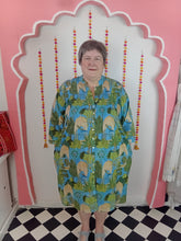 Load image into Gallery viewer, Langston shirt dress duck egg blue