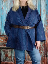 Load image into Gallery viewer, The Jedi Kantha stitch jacket