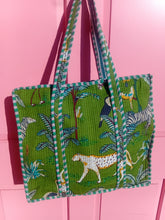 Load image into Gallery viewer, Jaipur tote bag with zip