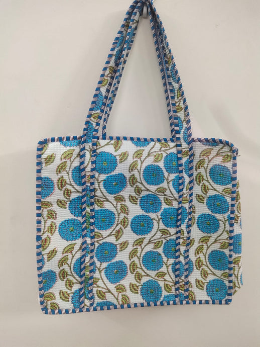 Jaipur tote bag with zip