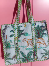 Load image into Gallery viewer, Jaipur tote bag with zip